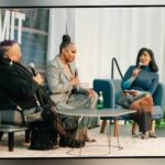 Vivica A. Fox Instagram - GM Dawlings! #SatSmooches&Smiles FUNTIMES at Day #1 @NBA #AllStar weekend! Great inspirational time @ganggangculture "Creative Summit" w QUEENS @kyraepps & #DedorahAsante FABULOUS dinner party w @adamsilvernba @tiberius125 Then onto da HAWT afterparty w QUEENS @mcnuttmonica @malika_andrews @wnba LEGEND airswoopes22 Rocking @bellofcalifornia jumpsuit & jacket @chanelofficial booties @bellofcalifornia feather dress @renecaovilla shoes @philipppleinofficial jacket @dolcegabbana bag @candyicejewelry Makeup @reginatrawick Hair @calahjonte #LifeIsGood #GodIsGood #Blessed #Respect #GurlPower #VivicaFoxHair ##TeamVivica #TeamFox #MyGrindDontStop #LegitimateCareers #BossMoves #LoveWins #HoopDreams #NAPTOWNFINEST #ClassicBadChicks 🔥💙💛🤴🏽👸🏽🤑🏀🔥 Indianapolis, Indiana