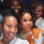 Vivica A. Fox Instagram - GM Dawlings! #SatSmiles FUNTIMES celebrating my "SOULFOOD" son @bl_hamm 40th Bday Hosted by his BEAUTIFUL lady @jenesis_scott at 1 of my fav spot @pfchangs in Long Beach along with his friends! WE LUVS YA TONS BRANDON! Here's to many more celebrations! #LifeIsGood #GodIsGood #Blessed #Respect #GurlPower #TeamVivica #TeamFox #MyGrindDontStop #LegitimateCareers #LoveWins #FilmLife #Actors #FRIENDS4LIFE #ClassicBadChicks 🔥🖤💙🤴🏽👸🏽🥂🎂🔥 Long Beach, California