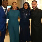 Vivica A. Fox Instagram - TGIF Dawlings! #ABOUTLASTNITE What an AMAZING night 4 my guy @hillharper For US Senate we had! FUNTIMES along w #EGOT winner @johnlegend @ohsnapjbsmoove @abjcoleman @loveazja @coachcherif @tiberius125 & more! LETS GO "HILL HARPER" U GOT THIS! Viv's Rocking @cinqasept dress @maisonalaia shoes @chanelofficial necklace @candyicejewelry earrings Makeup/Pix @chenoarunningfox Hair @kenyaonhair #LifeIsGood #GodIsGood #Blessed #Respect #GurlPower #VivicaFoxHair #TeamVivica #TeamFox #MyGrindDontStop #LegitimateCareers #BossMoves #LoveWins #ClassicBadChicks #GoodForMichigan #VOTEBLUE 🔥🤴🏽💙🇺🇸🔥 Beverly Hills, California
