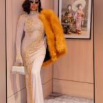 Vivica A. Fox Instagram - GM Dawlings! #AboutLastNite FUNTIMES in London @beyonce "Renaissance" movie premiere w my BFF @abjcoleman Much LUV to QUEEN @mstinaknowles 4 the FABULOUS invitation! Rocking AMAZING @forthestarsfashionhouse gown & earrings @ysl jacket @bottegavenetaworld glasses @balenciaga bag @renecaovilla shoes Makeup @angel_aculeybeauty Hair @heatherdapaah Pix by @shay.thecreative #LifeIsGood #GodIsGood #Blessed #Respect #GurlPower #VivicaFoxHair #TeamVivica #TeamFox #MyGrindDontStop #LegitimateCareers #BossMoves #LoveWins #FILMLIFE #ClassicBadChick 🔥👸🏽🎬🎠🤑🔥 London City, UK