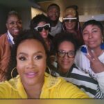 Vivica A. Fox Instagram - GM Dawlings! #AboutLastNite with my family @Pacers game! THEY WON! Honored to do #REVVEDUP to get the crowd hyped! FUNTIMES w da fam @marv_fox #MylesRyan @sharday_aleciia @aleoslyfe @vanelisasproducti @rozalinaginger @foxxahmilly #Derrick #Sheila #Boo-boo #Sherika & more Rocking @philipppleinofficial tracksuit @jimmychoo timbs @bigothejeweler Fox necklace @candyicejewelry hoops Makeup @nadjj_symone Hair @kenyaonhair #LifeIsGood #GodIsGood #Blessed #Respect #GurlPower #VivicaFoxHair #TeamVivica #TeamFox #MyGrindDontStop #LegitimateCareers #BossMoves #LoveWins #Suitelyfe #Balling #NAPTOWNFINEST #FAMILY1ST #FOXFAMILYSTRONG #CLASSICBADCHICKS 🔥🖤💙💛🤴🏾👸🏽🤑🏀🔥 Indianapolis, Indiana