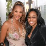 Vivica A. Fox Instagram - TGIF Dawlings! 2day is "International Women's Day" Here's some #FBF pix from a fun party w flowers & jewels @debeersofficial w beauties @Loveazja & @tichinaarnold Have a blessed weekend dawlings & stay bad to da bone! MUAH 🥰 Pix by FAB @cultchacontent #LifeIsGood #GodIsGood #Blessed #Respect #GurlPower #VivicaFoxHair #TeamVivica #TeamFox #MyGrindDontStop #LegitimateCareers #BossMoves #LoveWins #ClassicBadChicks 🔥🖤💖💙👸🏽🔥 Beverly Hills, California