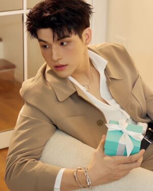 Wongravee Nateetorn Instagram - Unlocking hearts with a little blue box on this Valentine's 🩵
@tiffanyandco 
 #ATiffanyValentinesDay 
#TiffanyPartner