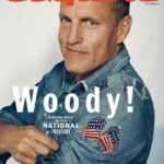 Woody Harrelson Instagram - Cover of esquire! Im as surprised as you are! My inner fashionista has been awakened! Thank you to Jay Fielden Photographer: Marc Hom (@marchomstudio) Production: Kara Glynn Casting: Randi Peck Styling: Nick Sullivan Grooming: Kumi Craig using La Mer for the Wall Group Editor in Chief - Michael Sebastian Shot at Artists for Humanity EpiCenter, Boston