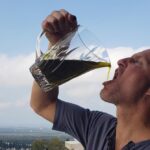 Woody Harrelson Instagram - Nectar of the gods.... fresh pressed extra virgin (when virgin just ain't enough!) olive oil Puglia, Italy