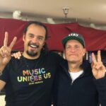 Woody Harrelson Instagram - My gd buddy #michaelfranti last nt in retland vermont One of the grt humanitarians i know and spearhead spreads joy wherever they go. Show was phenom!