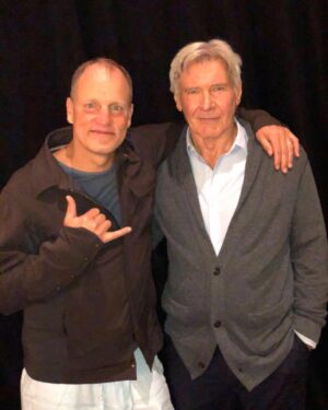 Woody Harrelson Instagram - For the first time I feel like the force is with me!  #starwarssolo