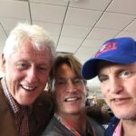 Woody Harrelson Instagram - #billclinton brett harrelson moi at formula one austin What a cool guy