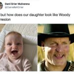 Woody Harrelson Instagram - Ode to Cora- You're an adorable child Flattered to be compared You have a wonderful smile I just wish I had your hair @danigriermulvenna