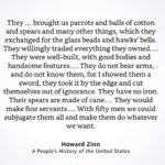 Woody Harrelson Instagram - Christopher Columbus, describing his first encounter with Native Americans