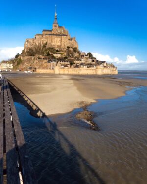Woody Harrelson Instagram - Welcoming the new decade with a trip to Mont Saint Michel with the family!