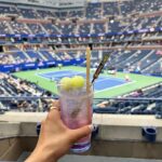 Xolo Mariduena Instagram - I’m not gonna say we were drinking honey deuces all day but…thank you @cadillac. You brought the baddest Doubles Team to ever hit SoCal. It’s always been a dream to come watch these games. 🎾💚 US Open