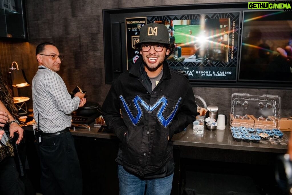 Xolo Mariduena Instagram - Always happy to come back home to @lafc. Shoutout to @lafc_soccerhead for the jacket as well, nothing like celebrating with the crew! Ángel and I are wearing the same underwear.