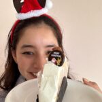 Yuko Araki Instagram - MerryChristmas 🎅❤️ スタッフさんがケーキを買ってきてくれました☺️🥹💓