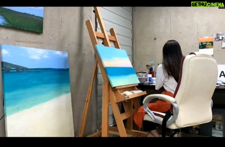 Yura Instagram - 온앤오프 작품 마저 완성!🎨 오늘 10시반 온앤오프 본방사수💙