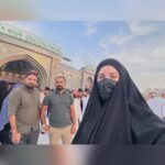 Zahra Habib Instagram - الى كل شخص بعيد ومشتاق شاركنا هاي اللحظات بكل تفاصيلها وبكل ساعة من اليوم من الصبح لليل هاي اول مرة اقضي يوم كامل بكربلاء وبالزيارة 🌹 کربلاء بين الحرمين