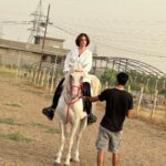 Zahra Habib Instagram - اول دروس ركوب الخيل لاتخاف منه حتى ميسطر عليك اخترنا نتدرب على خيل شخصيته قوية واللي هي بداية صعبة بس بداية تجنننننن…. ركضة الفرس غيرررر كلش غير…. رح نتابع اني وانتوا هاي الدورس يا اصير محترفة يا اما اجيكم ابجي 😂 شجعووووني بالله عليكم Baghdad, Iraq