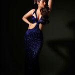 Zara Khan Instagram - Shining like Saturn 🪐 💙… . . . Styled by @hitendrakapopara Outfit @dlmayaofficial Styling team @tanyakalraaa @nidhi_harsora21 @shiks_gupta25 Shot by @ajayjangidphotography Makeup @vishakhadjain Hair @chettiarqueensly