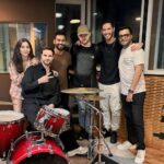 Zara Khan Instagram - As an artist I’m so happy to share that this weekend that passed by has been the most satisfying for me creatively and im so glad to have met such beautiful people with an equal amount of passion for music who don’t know anything accept for living eating and breathing music ! @rajatchandraofficial @aksshat.mudbidri thank u for always having my back an putting this session together it was such a wonderful experience! @taylorjones u are as crazy as me and I love it ! @itsmichaelmancuso your a fallen angel from musical heaven ! @alawnmusic your so multitalented and your sound is something else ur a genius ! But above all everyone in this picture is full of such good energy and I hope we all keep getting the success and love we work so hard for in music 🫶🏻🧿 #love