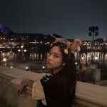Zee JKT48 Instagram - night at disney sea