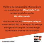 Olivia Wilde Instagram - The leadership of Facebook depends on you to sustain their billion dollar business. They need you. That means you’re in control. You can demand they change their standards, and stop amplifying hate. It’s time we cut the bullshit and pay attention to the wildfire of disinformation and hatred fueled by social media. Raising standards to require basic TRUTH does not put an end to free speech. Facts matter. The truth matters. #stophateforprofit #instafreeze