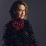Sarah Paulson Instagram - A few more 📸 from @HarpersBazaarUS 💚