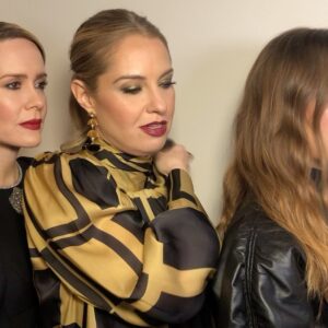 Sarah Paulson Instagram - It’s this extraordinarily special lady’s birthday today.  @lesliegrossman the day we became great friends, my life got 8,000% richer, deeper and FUNNIER. I love you to pieces. #snakepitforever