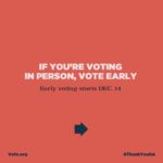 Sarah Paulson Instagram - Here is how to make your voice heard:

Check your voter registration status. The deadline to register to
vote is December 7. If you turn 18 before January 5, please
register to vote!

Early voting begins December 14.

If you want to vote by mail, request your absentee ballot
ASAP. 

Go to vote.org for
info on registration, voting early, and voting by mail!

Your vote is your power! Thank you for showing up for our
democracy!

#ThankYouGA

 #WinWithBlackWomen