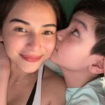 Jennylyn Mercado Instagram - Sunkissed and my son's kiss 🥰