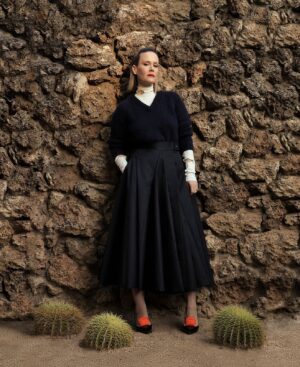 Sarah Paulson Instagram - Y’all know how I feel about @prada 
Some really magical, memorable moments in their creations. Now you add the inimitable @rafsimons to the mix, and you have a collaboration for the ages. RAF x Mrs. Prada is a dream come true for all of us who love fashion.  #pradapartner #pradadialogues #PradaSS21