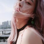 Victoria Song Instagram - 🦄 summerlover 
#summer #Pink #purple