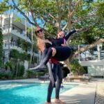 Jennylyn Mercado Instagram - Diving into 34!💙 Thank you @pernillasjoo 
for making my birthday extra special! Love you! 🥰