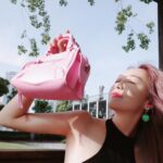 Victoria Song Instagram - 🦄 summerlover 
#summer #Pink #purple