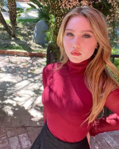 Ella Anderson Instagram - under my arch of flowers