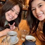 Kasumi Arimura Instagram - きょんちゃん🌻よく見たら顎のほくろが一緒です。楽しい話、いつもありがとう☺️#コントが始まる