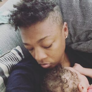 Samira Wiley Instagram - It’s a wrap. Shorty got me with the collar pull. I’ll literally do anything she says now. George. 😍