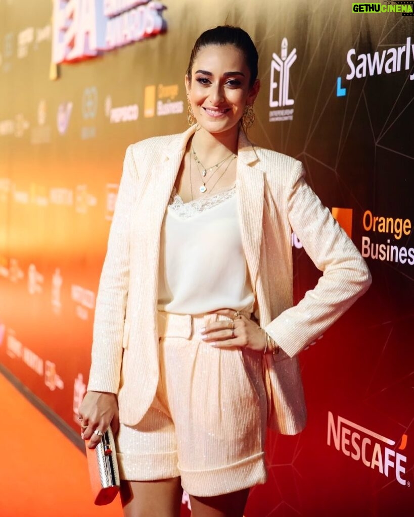 Amina Khalil Instagram - E E A ⭐️ Congratulations to all the amazing talents and success stories who were shining that night.. Such a great initiative by @amrmansi mabrouk ! @eeawards_ Special thanks to @yasmineeissa.. outfit by @soochfashion @louboutinworld @dimajewellery photo by: @edgestudios.eg