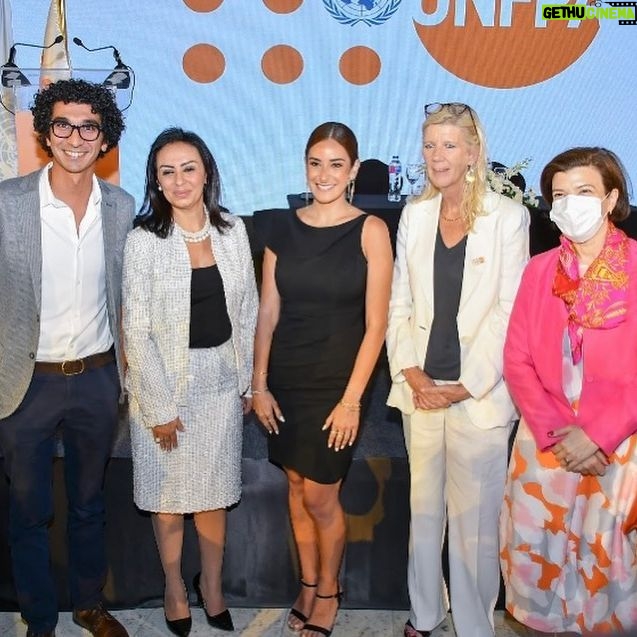 Amina Khalil Instagram - @unfpaegypt Yesterday was a beautiful night and an accomplishment I’ve only ever dreamed of.. I am so thankful for this opportunity Elhamdlellah.. Rabena kebeer awy 🙏🏼❤️ 
I promise to do all i can on this journey to bring positive change to my country.. I promise to wholeheartedly put all the effort I can to show women and girls, that yes we have a voice, yes we have rights, and yes we all stand united ♥️💪🏼 
It is truly an honor to be a UNFPA Honorary Goodwill Ambassador. 
I hope I make my family proud. 
I hope I make my loved ones and friends proud. 
And I hope to make my country proud ya Rab. 
#somedreamsdocometrue #oneforthebooks