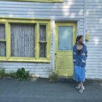 Milla Jovovich Instagram - We’re finally in Newfoundland for the last leg of @everanderson’s new movie #peterpanandwendy! We spent the day walking around the gorgeous town and had lunch at the historic @mallardcottage which was so delicious. They even have their own garden in the backyard and in the last pic you can see the way they roast meat, slow and low on hot coals made of wood from the area. Ever and her co-star @alexandermolonyofficial who plays Peter Pan had a great time finding old bones scattered around and trying to guess what each plant was growing in the garden. It’s a seaside town of charming, old houses painted in brilliant colors, sweet and friendly people and even cool vintage clothing stores. In the evening we sit downstairs at our hotel with the rest of the cast and parents playing Empire for hours! I feel so lucky to be experiencing this with my amazing kiddo! #peterpanandwendy #disney #newfoundland