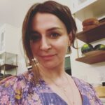 Caterina Scorsone Instagram – Haven’t posted in a minute. Here’s a quiet selfie in the kitchen. Luna’s been fed and is purring on the couch. Kitchen is clean. Everything is done. Everyone is safe and taken care of. I’m still on hiatus. And after I post this I am going to read a book made of paper and ink. I have a cup of tulsi tea and a candle that smells like a campfire. I can hear an owl outside. This is exquisite pleasure.