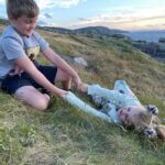 Milla Jovovich Instagram - It makes my heart happy to see @everanderson make new friends like @joshuabluepickering, such a talented, sweet, smart young man. And it helps that his mom @katepickeringxx and family are some of the coolest cats I’ve been lucky enough to meet on her #peterpanandwendy journey! Add in one of the most gorgeous locations on earth= 😆