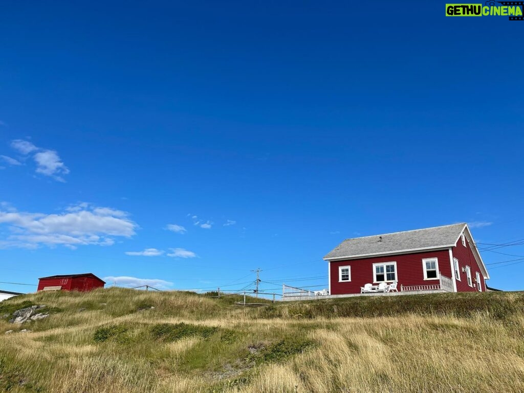 Milla Jovovich Instagram - What an insanely magical experience we had staying in the gorgeous town of Bonavista #newfoundland! Our cabin was literally heaven. Every morning I would wake up an hour before my daughter @everanderson just to sit on the porch and stare at the sea, drink my tea and do a crossword. After Ever finished work on her new movie #peterpanandwendy in the evening, we would go for walks, climbing the rocky cliffs leading down to the ocean. I loved watching her jumping from rock to rock, scrambling around like a little gazelle. At this time of year the weather has been incredible, the wind is fierce but warm, both exhilarating and relaxing. It’s really been unforgettable getting to know this gorgeous, rugged bit of paradise. Thank you to all the wonderful people of this community for welcoming us with open arms!✨