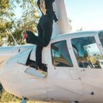 Kinsey Wolanski Instagram - It’s Captain Kins to you 👩‍✈️ ;) 

Officially after 1.5 years, a million tests, 100 flight hours, endless in class schooling I am a fully certified licensed R44 Helicoter pilot.  Now time to buy one 🚁🚁🚁🚁 is a pink helicopter too much?