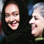 Niki Karimi Instagram - خداحافظ عشق من 
به غزل و عسل و على عزيزم تسليت مي گم
🖤