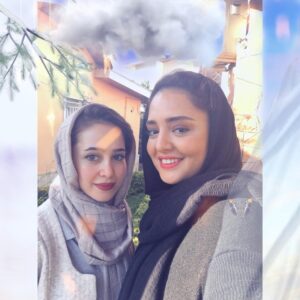 Narges Mohammadi Instagram - الناز عزیز و مهربان من دوستت دارم و برات بهترینها رو در سال جدید تولدت ارزو میکنم بدرخش عزیز دلم تولدت با تاخیر مبارک🤗🌺🎂🌸