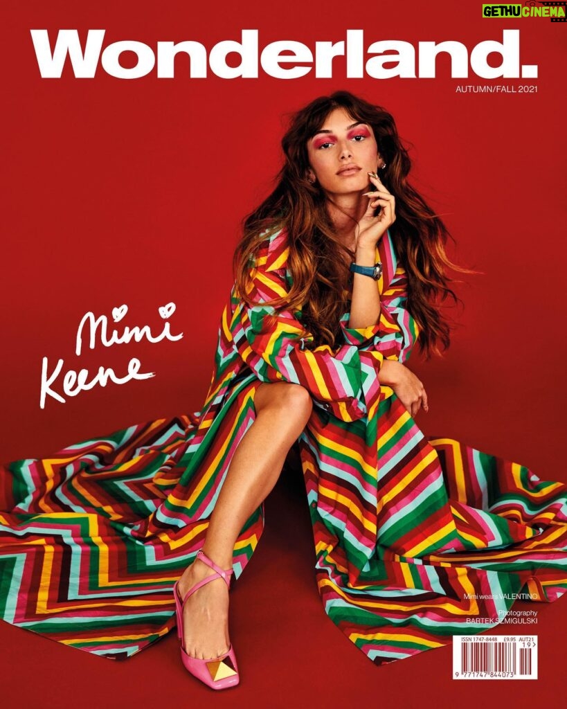 Mimi Keene Instagram - @wonderland 🌈

Photographer @smiggi 
Stylist @toniblaze 
Hair @asahi_sano 
Makeup @jamesorileymua 
Nails @ellavivii