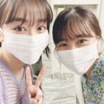 Kasumi Arimura Instagram - 東京公演での楽屋が一緒だった六花ちゃん。いつもゆったりまったりな楽屋は六花ちゃんのおかげでとても居心地が良かった、稽古中から癒しをありがとう💐