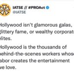 Lauren Cohan Instagram - None of what we do is possible without our crews. I stand with IATSE! #iasolidarity 💪🏼