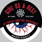 Lauren Cohan Instagram - None of what we do is possible without our crews. I stand with IATSE! #iasolidarity 💪🏼