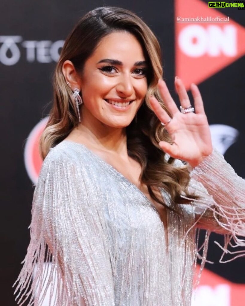 Amina Khalil Instagram - FULL MOON Premiere at @elgounafilmfestivalofficial #gff21 (tap for outfit info.)